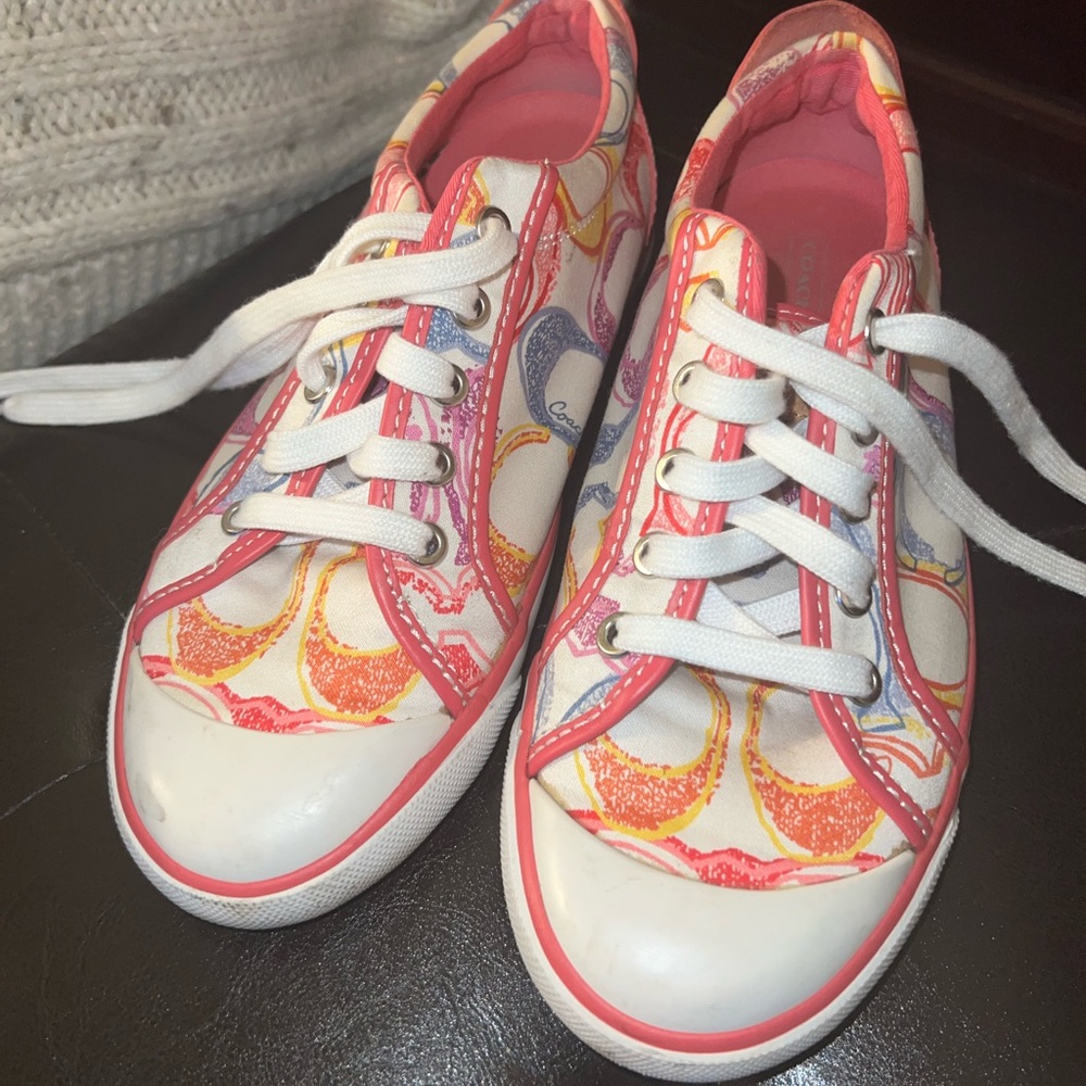 Coach Barrett Poppy Sneakers